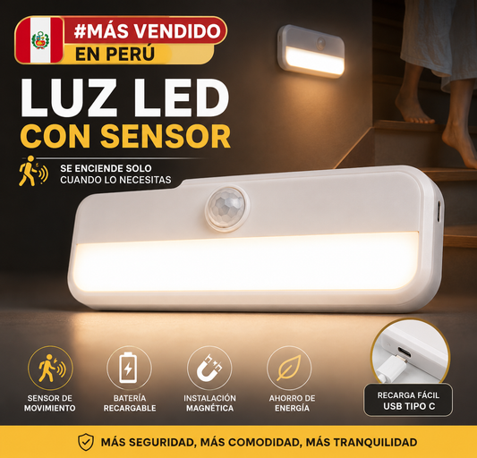 Luz Led con Sensor 💡 !!